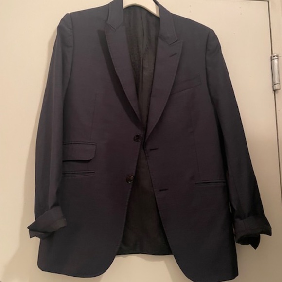Navy Blue Gucci Boyfriend Blazer Authentic - Picture 1 of 12